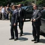 Президент России Дмитрий Медведев прибыл в Южную Осетию