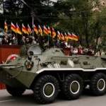 Парад в честь 19-летия провозглашения Республики Южная Осетия