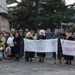 Митинг в Цхинвале