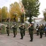 Построение североосетинского миротворческого батальона