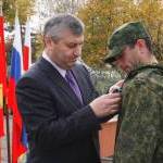 Построение североосетинского миротворческого батальона