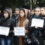 Акция протеста против похищений граждан РЮО грузинской стороной прошла в Цхинвале