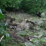 Последствия стихийного бедствия на территории монастыря