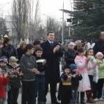 Открытие главной елки в Цхинвале