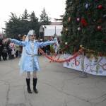 Открытие главной елки в Цхинвале