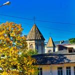 Вид на церковь Святой Богородицы 